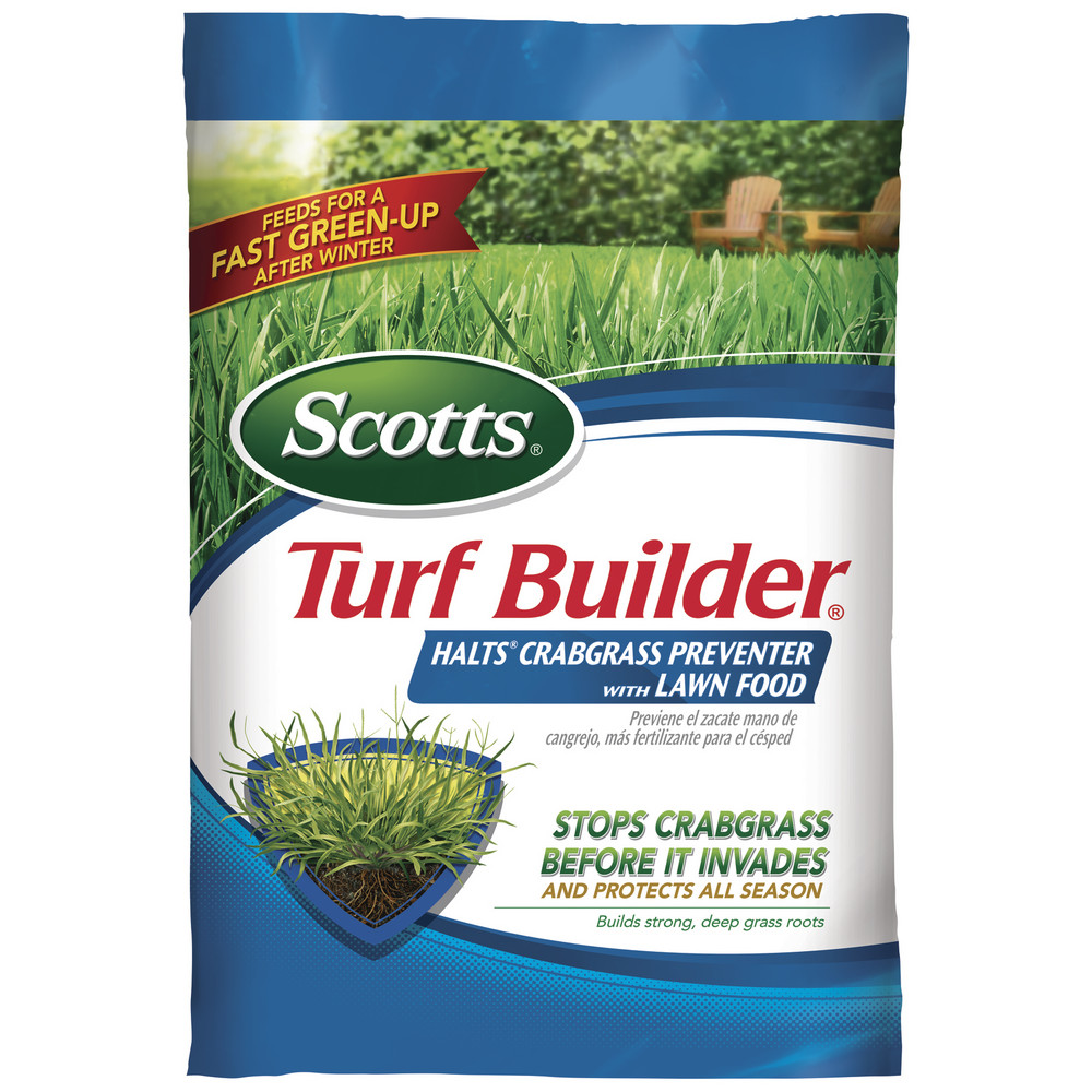 Scotts Turf Builder Halts Crabgrass Preventer with Lawn Food